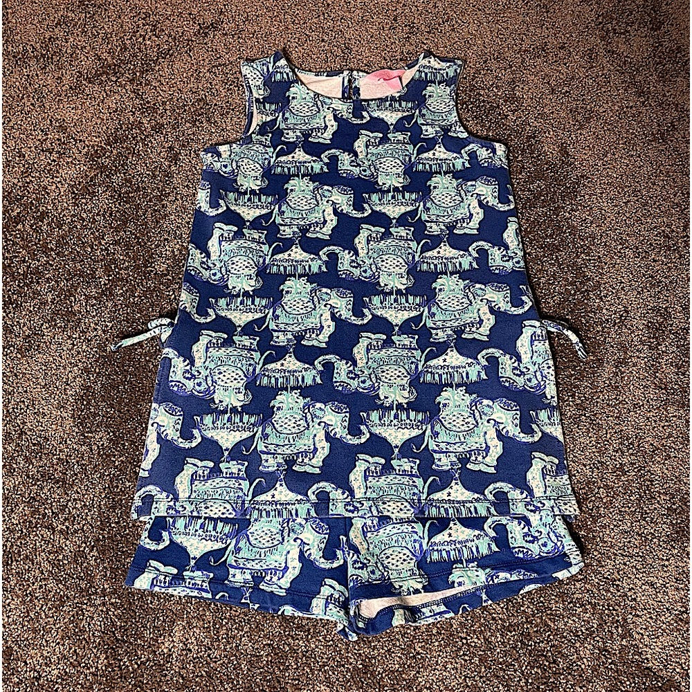 2 piece Lilly Pulitzer shift dress and shorts